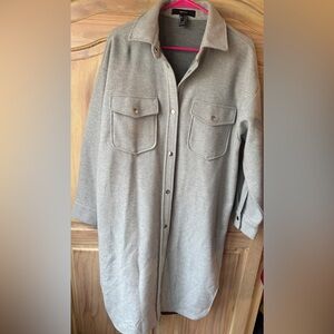 Forever 21 Gray Knit Top